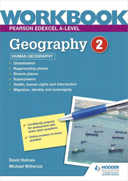 Produktbild: Pearson Edexcel A-level Geography Workbook 2