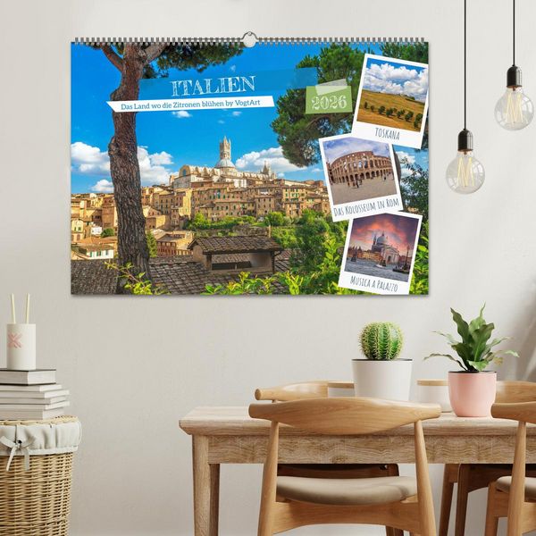 Produktbild: Italien, das Land wo die Zitronen bl&uuml;hen by VogtArt (Wandkalender 2026 DIN A2 quer), CALVENDO Monatskalender