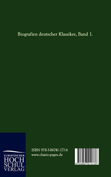 Produktbild: Christoph M. Wieland's Biografie