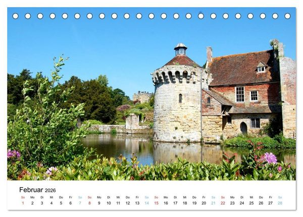 Produktbild: East Sussex (Tischkalender 2026 DIN A5 quer), CALVENDO Monatskalender