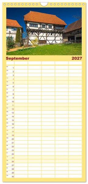 Produktbild: Familienplaner 2027 - Pfullendorf - die Perle im Linzgau mit 5 Spalten (Wandkalender, 21 x 45 cm) CALVENDO