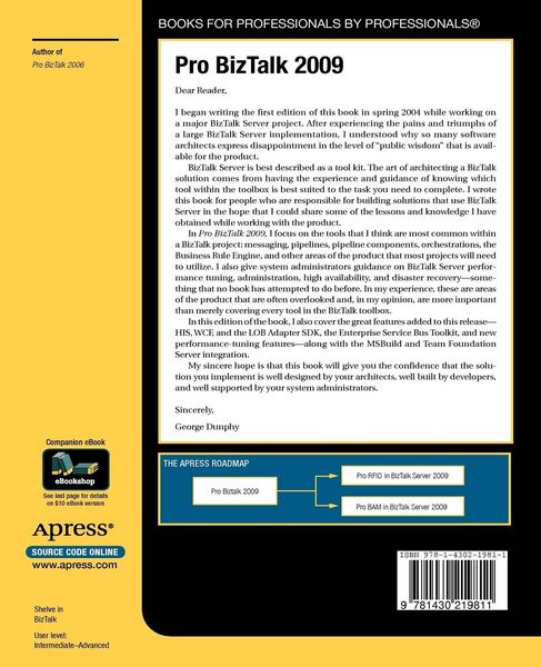 Produktbild: Pro BizTalk 2009