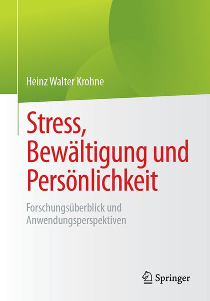 Produktbild: Stress, Bew&auml;ltigung und Pers&ouml;nlichkeit