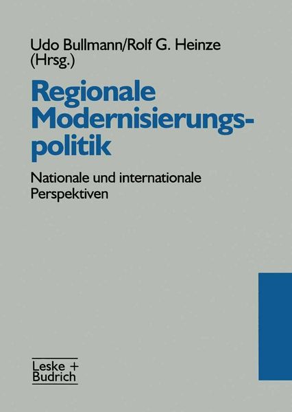 Produktbild: Regionale Modernisierungspolitik