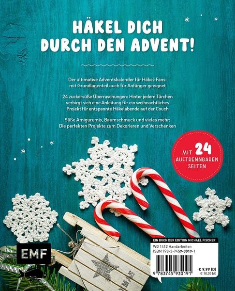 Produktbild: Mein Adventskalender-Buch H&auml;kelzauber