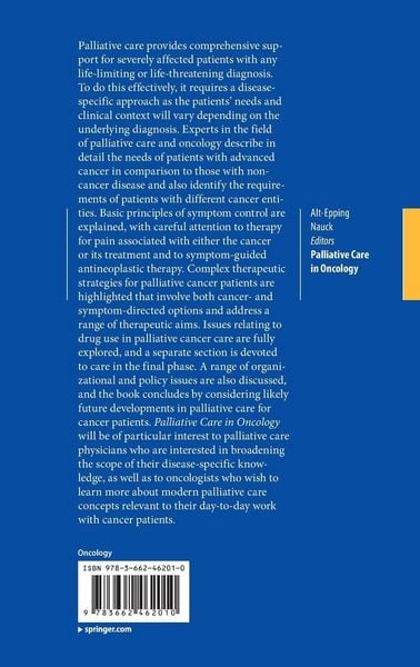 Produktbild: Palliative Care in Oncology