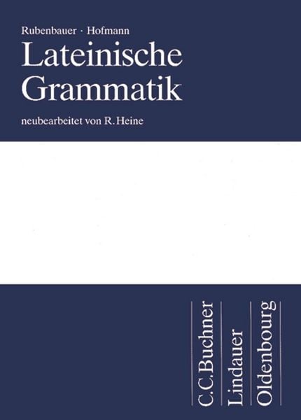 Produktbild: Lateinische Grammatik