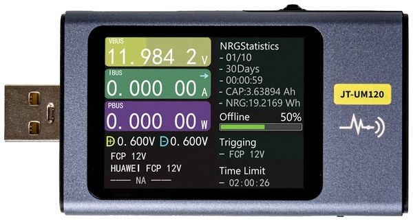 Joy-it JT-UM120 USB Multimeter