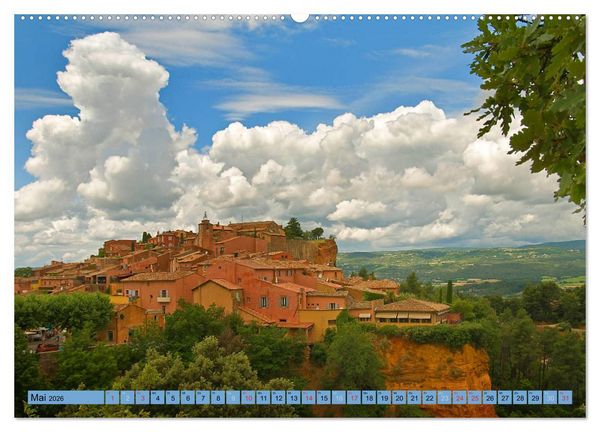 Produktbild: Wo die Provence am sch&ouml;nsten ist (hochwertiger Premium Wandkalender 2026 DIN A2 quer), Kunstdruck in Hochglanz