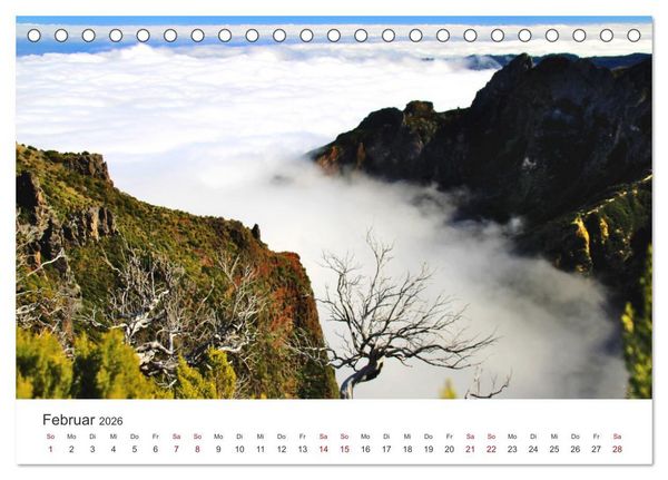 Produktbild: Madeira - Eine wundersch&ouml;ne Perle im Atlantik (Tischkalender 2026 DIN A5 quer), CALVENDO Monatskalender