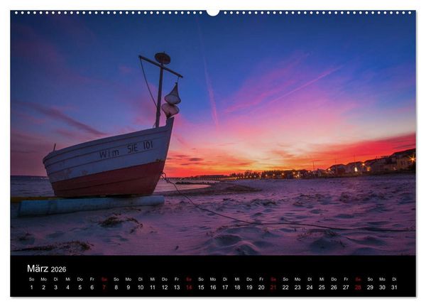 Produktbild: Ostholsteins Ostseek&uuml;ste (hochwertiger Premium Wandkalender 2026 DIN A2 quer), Kunstdruck in Hochglanz