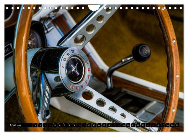 Produktbild: Ford Mustang - Die Legende (Wandkalender 2027 DIN A4 quer), CALVENDO Monatskalender