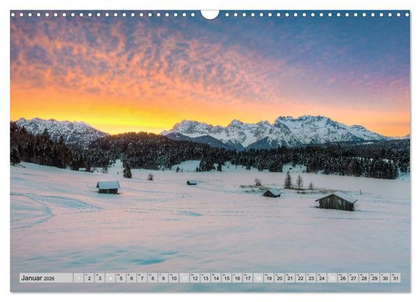 Produktbild: Wundersch&ouml;nes Bayern (Wandkalender 2026 DIN A3 quer), CALVENDO Monatskalender