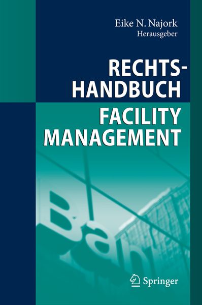 Produktbild: Rechtshandbuch Facility Management