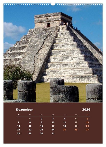 Produktbild: Klassisches Mexiko (hochwertiger Premium Wandkalender 2026 DIN A2 hoch), Kunstdruck in Hochglanz