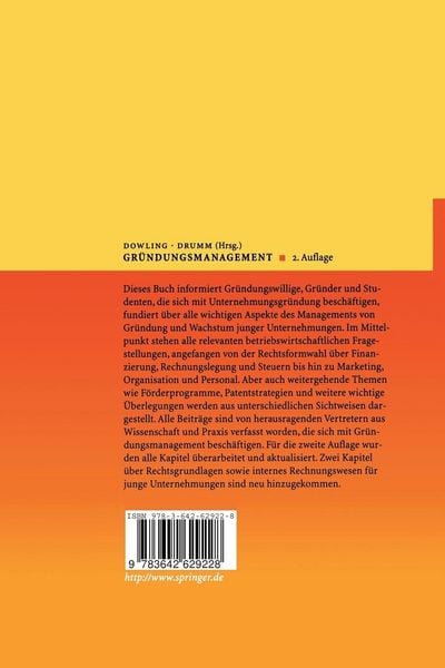 Produktbild: Gr&uuml;ndungsmanagement