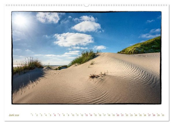 Produktbild: Amrum, inspirierende Landschaft (Wandkalender 2026 DIN A2 quer), CALVENDO Monatskalender
