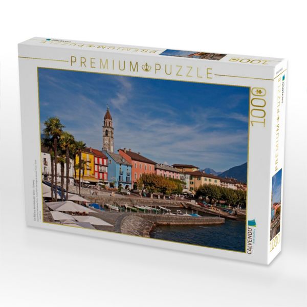 Produktbild: CALVENDO Puzzle Ein Bild aus dem Kalender Tessin - Schweiz | 1000 Teile Lege-Gr&ouml;&szlig;e 64x48cm Foto-Puzzle f&uuml;r gl&uuml;ckliche Stunden