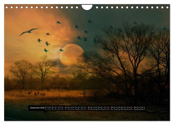 Produktbild: Sehnsucht der Natur (Wandkalender 2026 DIN A4 quer), CALVENDO Monatskalender