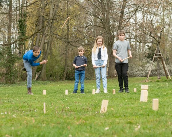 Produktbild: Outdoor active Schwedenschach Kubb 21-teilig
