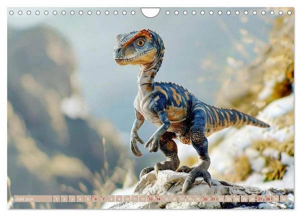 Produktbild: Dino-Babys (Wandkalender 2026 DIN A4 quer), CALVENDO Monatskalender