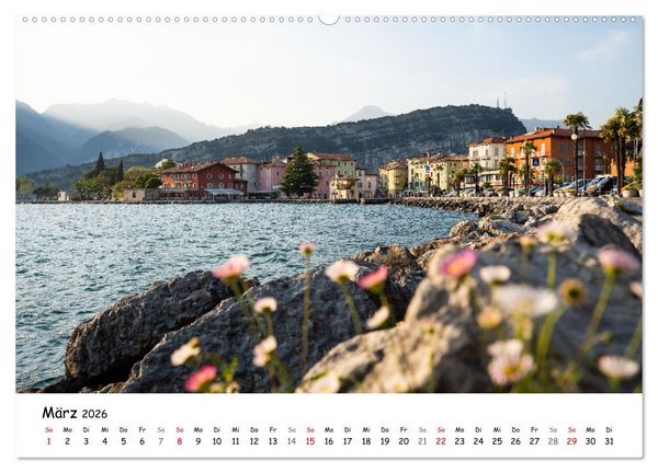 Produktbild: Nago-Torbole, der sch&ouml;ne Norden vom Gardasee (Wandkalender 2026 DIN A2 quer), CALVENDO Monatskalender