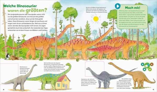 Produktbild: BOOKii&reg; WAS IST WAS Junior Komm mit zu den Dinosauriern!