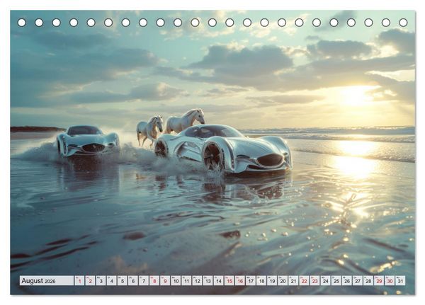 Produktbild: Future Rides (Tischkalender 2026 DIN A5 quer), CALVENDO Monatskalender