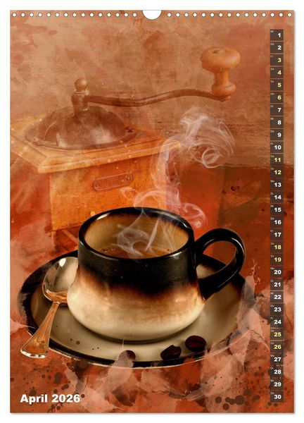 Produktbild: kochKUNST Verliebt in Omas K&uuml;che (Wandkalender 2026 DIN A3 hoch), CALVENDO Monatskalender