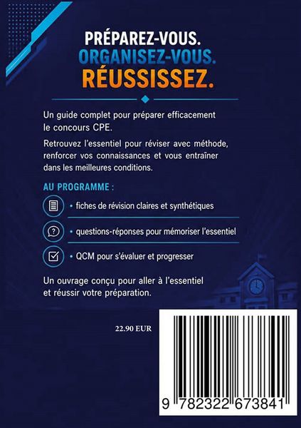 Produktbild: R&eacute;ussir le concours CPE conseiller principal d'&eacute;ducation