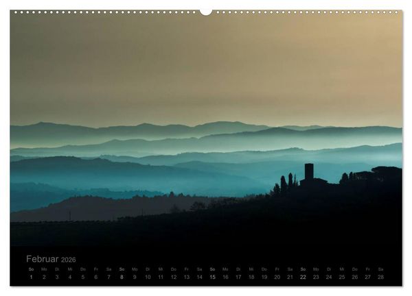 Produktbild: &ndash; Magie des Lichtes &ndash; TOSKANA (hochwertiger Premium Wandkalender 2026 DIN A2 quer), Kunstdruck in Hochglanz