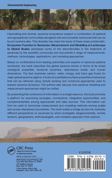 Produktbild: Ecosystem Function in Savannas
