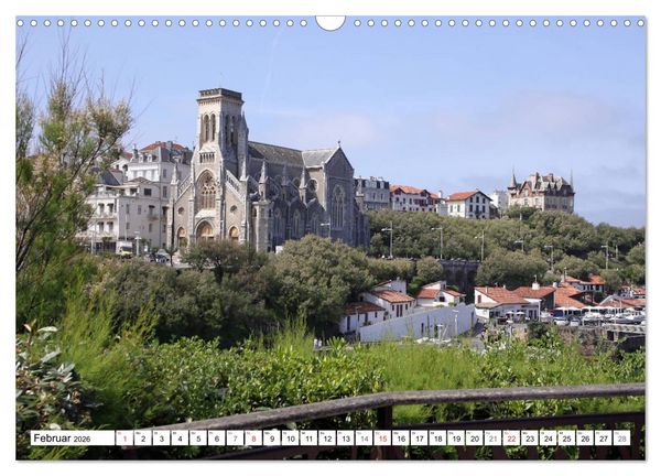 Produktbild: Biarritz (Wandkalender 2026 DIN A3 quer), CALVENDO Monatskalender