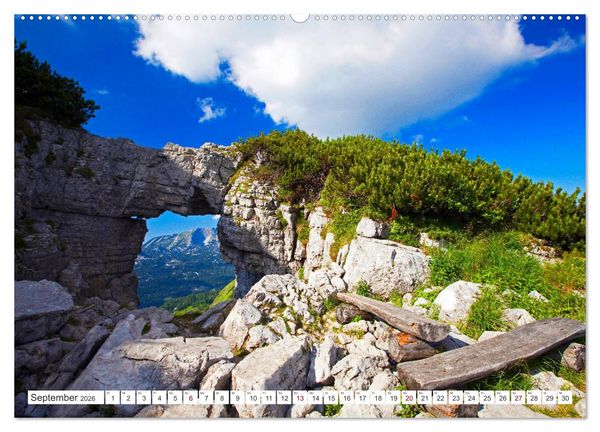 Produktbild: Das sch&ouml;ne Ausseerland (hochwertiger Premium Wandkalender 2026 DIN A2 quer), Kunstdruck in Hochglanz