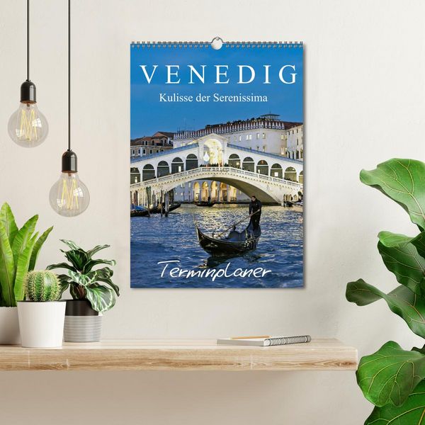 Produktbild: Venedig Kulisse der Serenissima - Terminplaner (Wandkalender 2026 DIN A3 hoch), CALVENDO Monatskalender