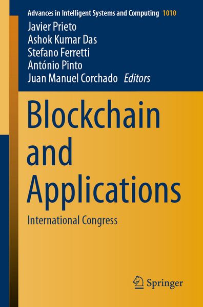 Produktbild: Blockchain and Applications