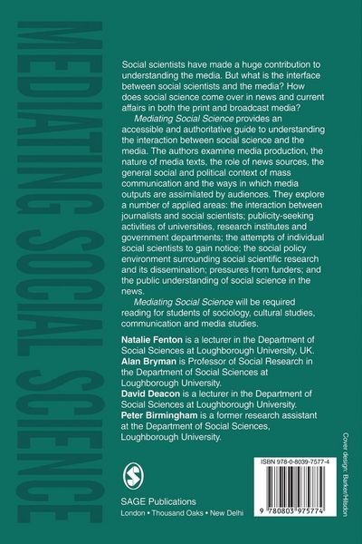 Produktbild: Mediating Social Science