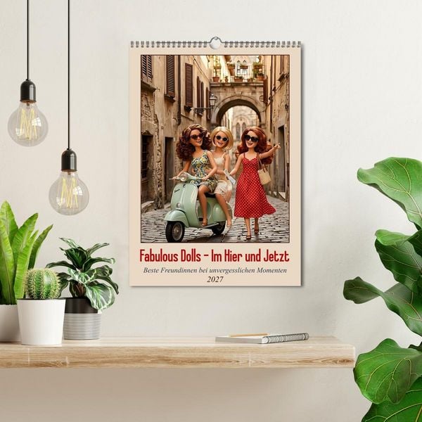 Produktbild: Fabulous Dolls &ndash; Im Hier und Jetzt (Wandkalender 2027 DIN A3 hoch), CALVENDO Monatskalender