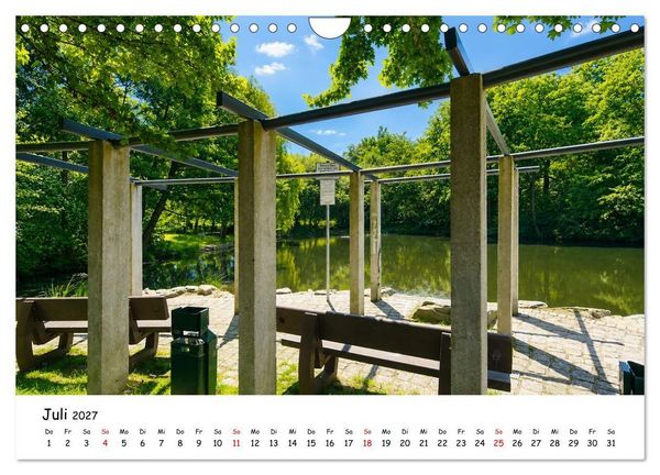 Produktbild: Eschborn Fachwerk und Finanzen (Wandkalender 2027 DIN A4 quer), CALVENDO Monatskalender