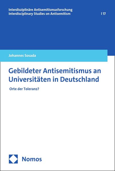 Produktbild: Gebildeter Antisemitismus an Universit&auml;ten in Deutschland