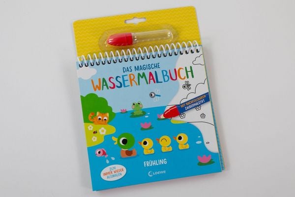 Produktbild: Das magische Wassermalbuch - Fr&uuml;hling