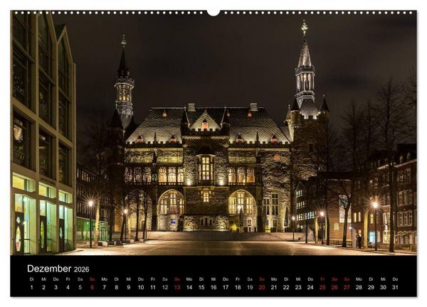 Produktbild: Aachen - ming He&auml;metstadt (Wandkalender 2026 DIN A2 quer), CALVENDO Monatskalender