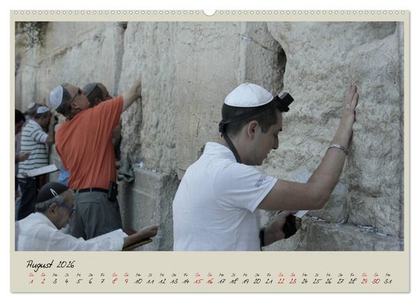 Produktbild: Unterwegs in Jerusalem (Wandkalender 2026 DIN A2 quer), CALVENDO Monatskalender