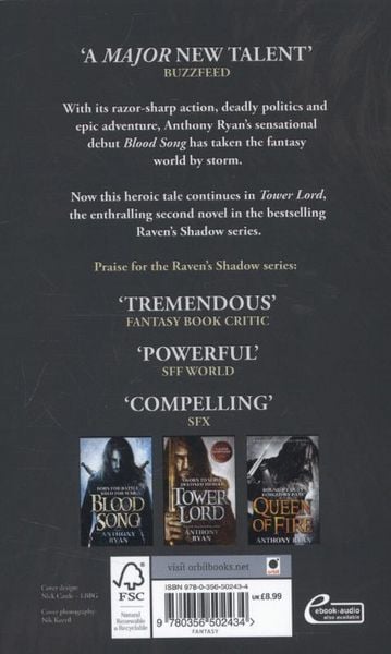 Produktbild: Raven's Shadow 02. Tower Lord