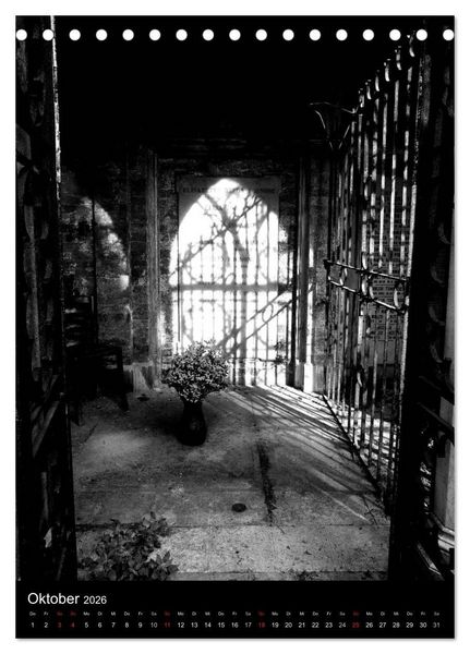 Produktbild: Venice Noir - Das etwas andere Venedig (Tischkalender 2026 DIN A5 hoch), CALVENDO Monatskalender