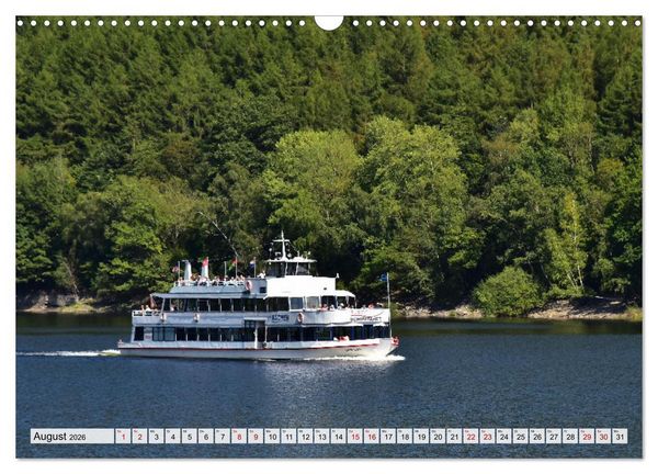 Produktbild: Rurberg und Woffelsbach - Leben wo andere Urlaub machen, in der Eifel (Wandkalender 2026 DIN A3 quer), CALVENDO Monatskalender
