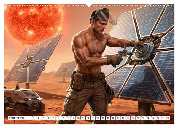 Produktbild: Echte Kerle &ndash; Epsilon Prime (hochwertiger Premium Wandkalender 2027 DIN A2 quer), Kunstdruck in Hochglanz