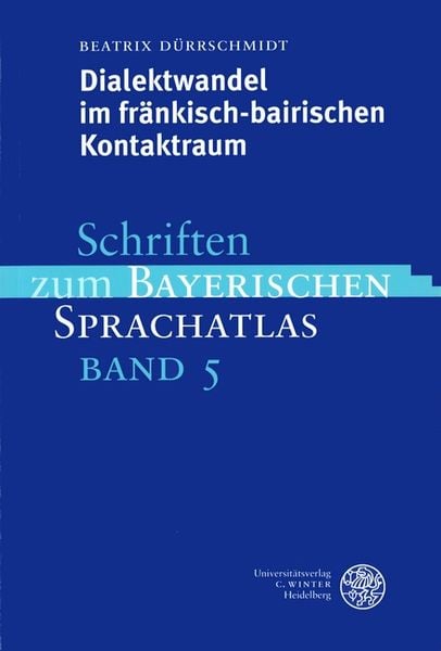Produktbild: Dialektwandel im fr&auml;nkisch-bairischen Kontaktraum