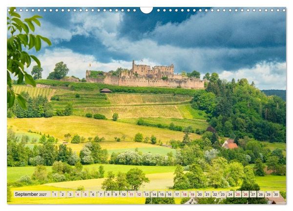 Produktbild: Freiburg Regio - Heimat in Bildern (Wandkalender 2027 DIN A3 quer), CALVENDO Monatskalender