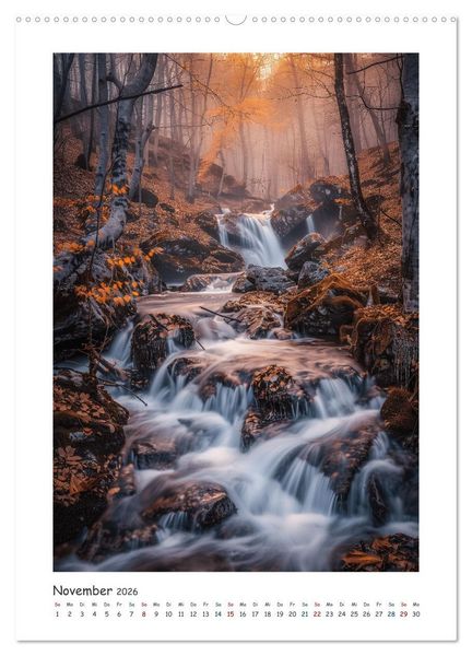 Produktbild: Die Bedeutung von Wasser (hochwertiger Premium Wandkalender 2026 DIN A2 hoch), Kunstdruck in Hochglanz